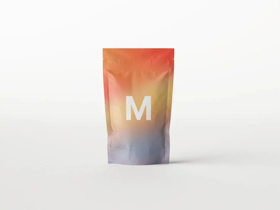 Pouch Bag Packaging Mockup
